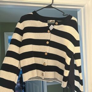 Hem & Thread button down cardigan sweater